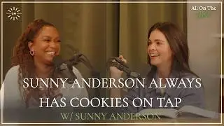 Food Network Star, Sunny Anderson, Always Has Cookies On Tap