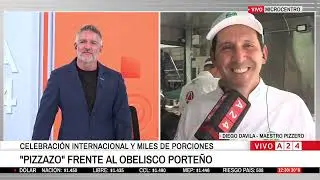 🔴 D&iacute;a mundial de la pizza en el coraz&oacute;n de Buenos Aires