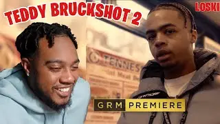 AMERICAN REACTS TO Loski - Teddy Bruckshot 2 (Music Video) | GRM Daily | UK DRILL REACTION