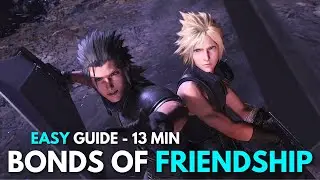 Final Fantasy 7 (VII) Rebirth - Bonds of Friendship - VR Legendary Bout - EASY Strategy Challenge