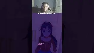 SHES HIDING SOMETHING👀(twitch:enochdogolea)#miside #animegames #scarygame