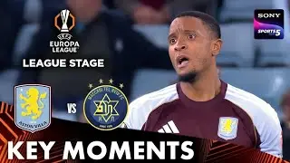 Aston Villa vs Maccabi Tel-Aviv | Key Moments | UEFA Europa League 2025