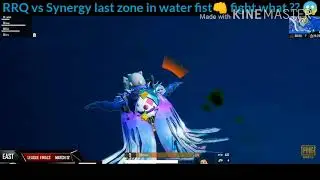 RRQ vs Synergy last circle Fist 🤛 fight in water 😱 | never before seen this trick in water fight😱