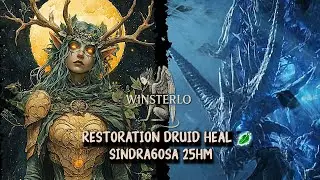 SINDRAGOSA 25HM - RESTORATION DRUID HEAL -  WOTLK (ENGESP) ICC  MECANICS #wow   #worldofwarcraft