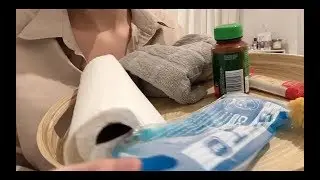 ASMR Sick Friend Roleplay - Taking Care of You Triggers & Personal Attention