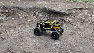 42099 4X4 X-treme Off-Roader Lego Technic MOD Power Functions. Test drive part#2.