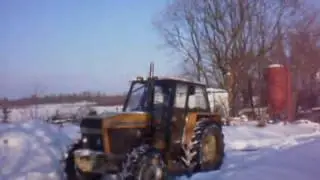 Ursus 1014 - Odśnieżanie 2010