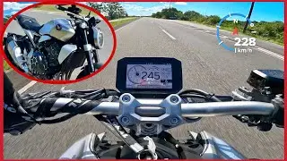 MEU TOP SPEED NOVA HONDA CB 1000R NEO SPORTS CAF&Eacute; 2023/MOTOR EXTREMAMENTE EL&Aacute;STICO E FORTE
