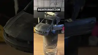 Mustang Model Restoration | Before & After  #restoration #painting #car