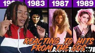 Reacting To The Most Popular Song Each Month in the 80s