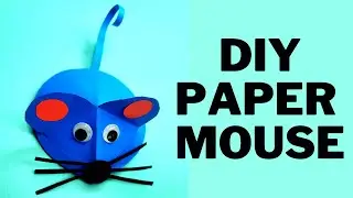 How to Make Easy Paper Mouse | Cute Rat Paper Craft | Mouse Rat Origami #shorts