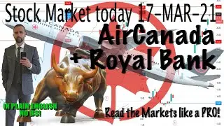 AirCanada Stock Update 17-03-2021