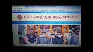 LNMU Part 1 Admission Online 2021-UG Admission Date 2021