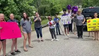 MY VILLA RICA HIGH TEACHERS GAVE ME A SHOUTOUT FOR 12 GRADE SENIOR YEAR ! *I WAS SO HAPPY*