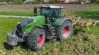 DESTRUCTION COUVERT VÉGÉTAL avant l’implantation de VIGNE !!! | 2021 | FENDT 1050 - ALPEGO CRAKER