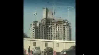 Hotel Atlantis The Palm in Dubai during construction phase