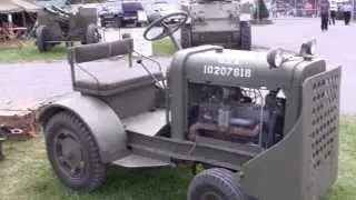WWII 1942 Clark Clarktor 6 US Military Tractor walk around video