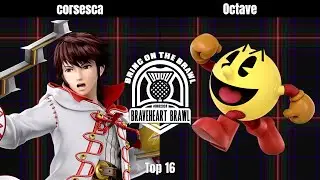 corsesca (Robin) vs Octave (Pac-Man) - Braveheart Brawl 2024 Top 16