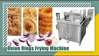 Onion Rings Frying Machine