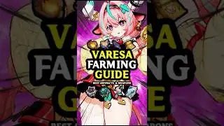 🔥 All VARESA Materials Farming Guide | Genshin Impact 🔥