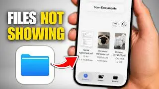 How To Fix iPhone Files Not Showing All Files / Missing