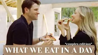 WHAT WE EAT IN A DAY *husband & wife edition* | on a typical, chaotic work day