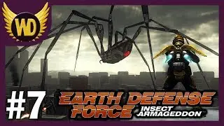 [7]Let's Play Earth Defense Force: Insect Armageddon - Part 7 (3P Co-op & Blind)