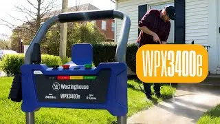 WPX 3400e Electric Pressure Washer Explainer - Westinghouse
