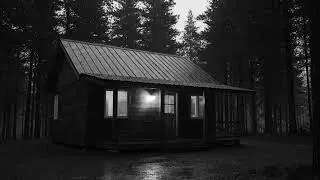 Thunderstorm and Rain in Cabin Ambience &ndash; Natural Sounds for Sleeping (10 Hour Video)