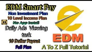 1000 Rs daily.hack.EDM smart pay full plan.Non invest ment.Team Earning.