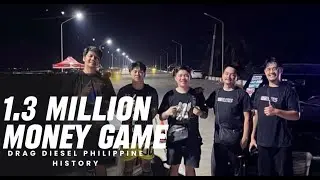 1.3 MILLION PESOS BIGGEST MONEY GAME IN DRAG DIESEL PHILIPPINE HISTORY|ISUZU 4JJ1|DMAX VS ALTERRA