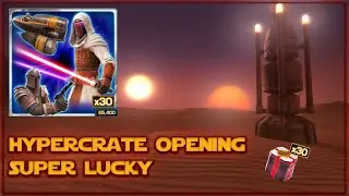 SWTOR Hypercrate opening | Super lucky | 637Mio Credits worth