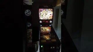 Stern Ghostbusters Pinball  Speaker Led and grill Kit installed.