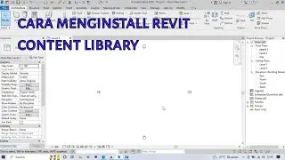 Cara download & install revit content library