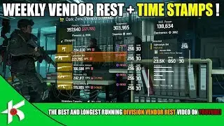 The Division | VENDOR RESET + TIME STAMP -  PVE Lightweight M4 Looking GOOD!  OCT 28th 2017