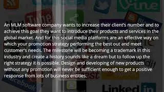 Social Media Integration -best promotional strategy - MLM Developers