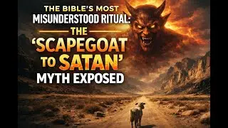 biblestories :The Bible&rsquo;s Most Misunderstood Ritual: The &ldquo;Scapegoat to Satan&rdquo; Myth Exposed