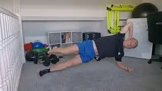 Side Glute Bridge Running Action Test