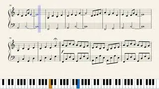 Date 2 & Mitsuha's Theme (Your Name) - [Piano Sheet Music]