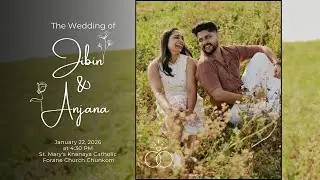 WEDDING CEREMONY || JIBIN & ANJANA || CHUNKOM - 22/01/2026