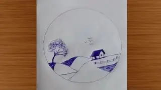 Mountain village sen drowning art