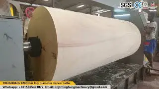 A Strong Spindle Rotary Veneer Peeler /Peeling Machine with Clipper for Max 2200MM Diameter
