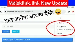 Mdisklink.link New Update Today | Mdisklink Fake Or Real | Mdisk Link Shortener Froud | Payment Issu