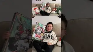 Opening Up Baseball Cards! #sportscards #baseballcards #familyvlog #topps #christmas2025