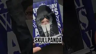 SKULLPANDA x WEDNESDAY | ASMR | Nevermore Academy Uniform Version #popmart #skullpanda #asmr
