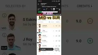 MIDvsSUR T20 Blast Match prediction, MIDvsSUR #todaybettingtips #ipl2023 #ytshort #yt #viral#dly