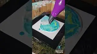 Sunday liquid pour experiment! #beks_pix56 #liquidart #liquidpour #kcartist #artlife