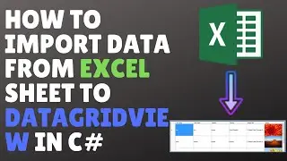 (Visual Studio 2010) Как импортировать данные из таблицы Excel в DataGridView в приложении C# Windows