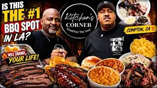 Is This the #1 BBQ Spot in LA? 🔥 Kitchen's Corner in COMPTON Will Change Your Life!