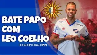 BATE PAPO COM LEO COELHO, O JOGADOR DO NACIONAL, QUE É SENSAÇÃO AQUI NO URUGUAI. 🔵⚪🔴